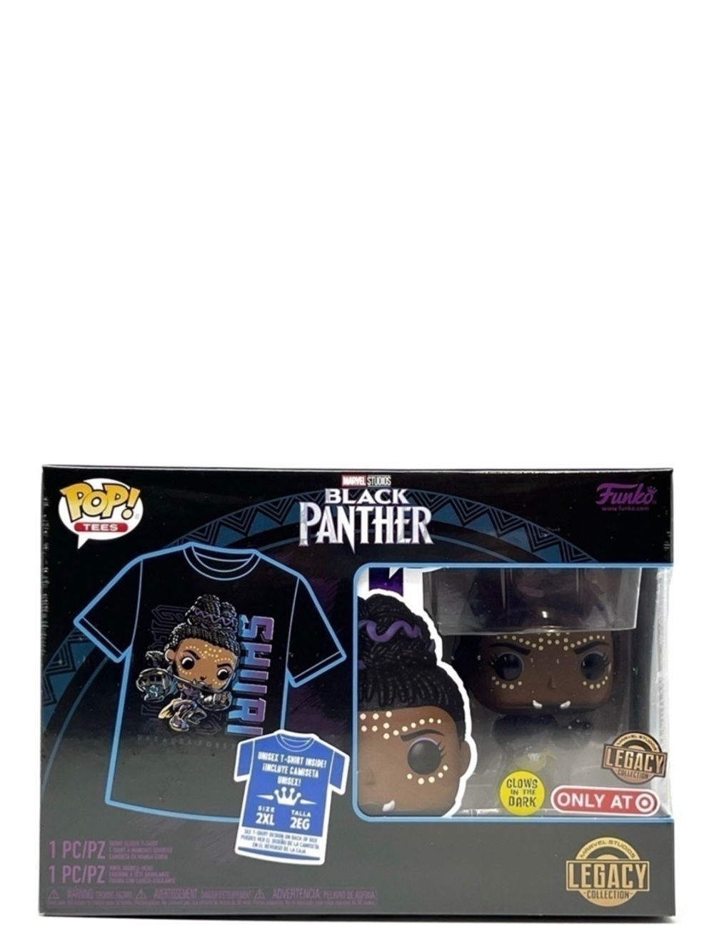 Funko Pop! Marvel Collector's Box Black Panther Shuri T-shirt 2XL + Figurine 3xl